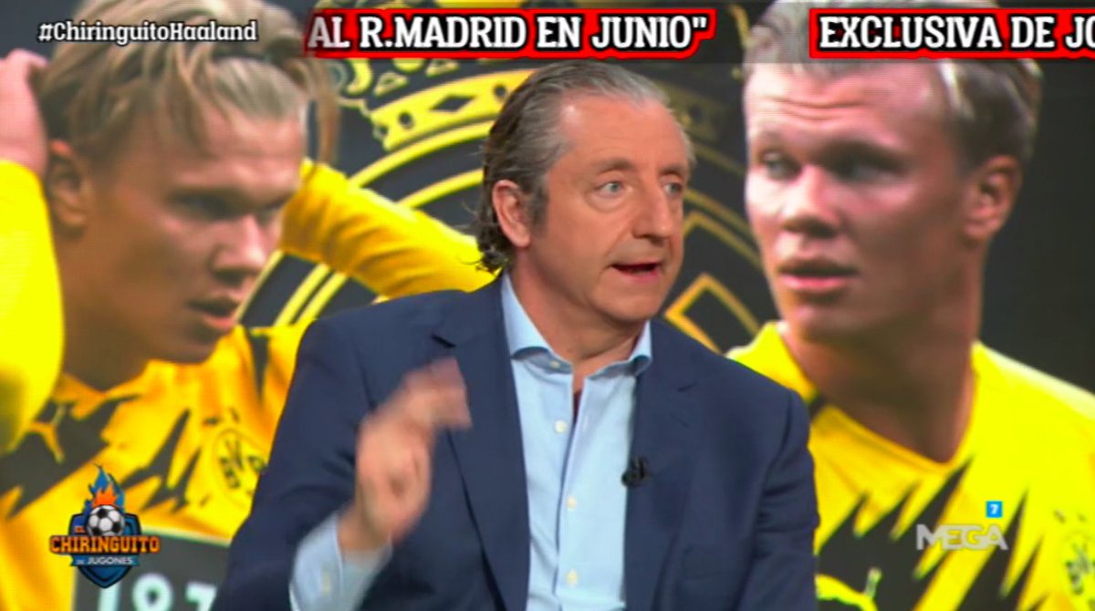 elchiringuitotv's tweet photo. 💣🚨¡Ojo! "El objetivo del R. MADRID es FICHAR a MBAPPÉ, HAALAND y ALABA este verano", la información de @jpedrerol ¡Vente ya a #ChiringuitoHaaland! https://t.co/1YbRAom4fF