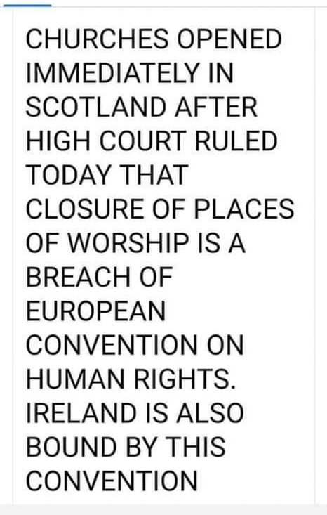 squawkying's tweet photo. @KevinElphin @CatholicComment @CatholicBishops @elphindiocese Baptized Catholics are called to DIE FOR JESUS CHRIST, Churches belong to the people of Ireland not CORRUPT politicians +CORRUPT bishops #OpenChurches4Mass On pain of death you are duty bound to administer the sacraments #SatanHATESMass #EvilGovBansMass #EndTheLockdown #mehole https://t.co/iASSkgTSuW