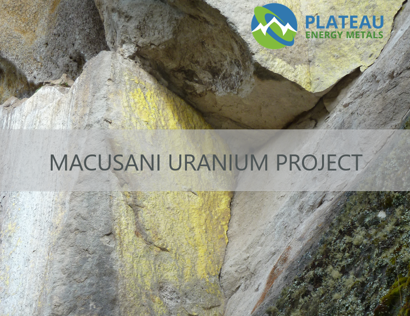pluenergy's tweet photo. #Plateau Energy Metals Announces Break-through in Process Testing of Macusani Uranium Deposits.  Process significantly reduces mass while doubling head grades: https://t.co/RJuiCw6joY
$PLU $PLUUF #Uranium #Macusani #nuclearenergy https://t.co/BA94vBUSDC