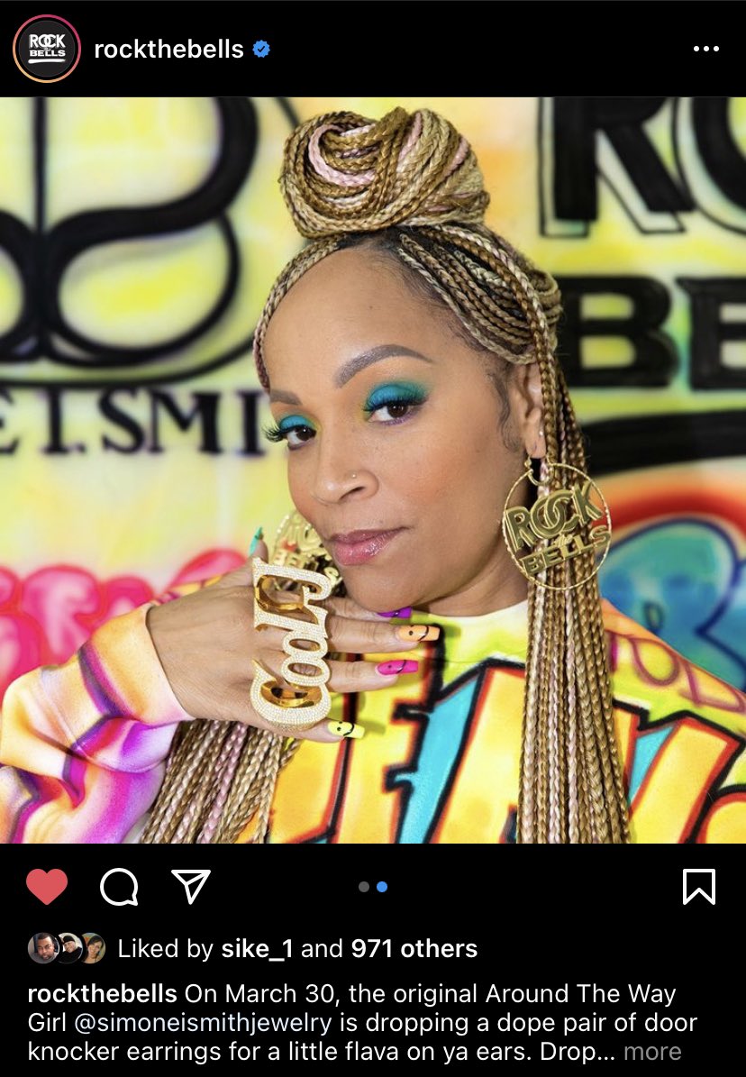 shirtkingphade's tweet photo. Woman’s History Month Simone Smith #llcool #simonesmith #shirtkings #rockthebells https://t.co/gQIT6lJnGg