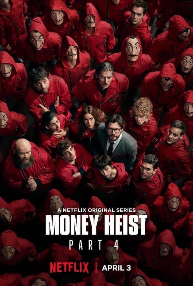 jenn8lyn's tweet photo. Can’t wait! My husband and I have been waiting for the new season. ❤️ #MoneyHeist 🤗🤗 https://t.co/U7r5kNI8lc
