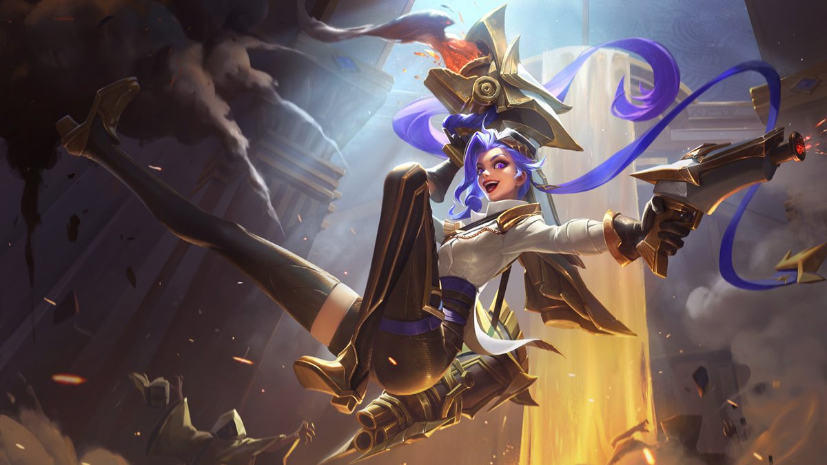 wildriftLATAM's tweet photo. En esta temporada, alcanza el Oro y gana al menos 10 partidas para conseguir a Jinx Gloriosa en toda su…gloria.✨🏅

--
Para todos los que no estén en el servidor de las Américas, las clasificatorias comenzarán de nuevo el 2 de Abril @ 6 PM UTC+0. https://t.co/5hDlmcNaK2