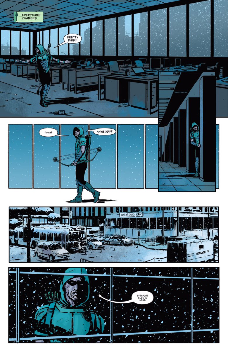 TanveerKalo's tweet photo. “Time’s Arrow” by @alexgrecian @jfornes74 @COLORnMATT #SaidaTemofonte #DaveWielgosz @katiekubert & #JamieRich in Let Them Live: Unpublished Tales From the DC Vault #5 is a stellar read for its engaging story & incredible art! I also love Ollie’s narration! Check out it right NOW! https://t.co/Vhb35U2jpG