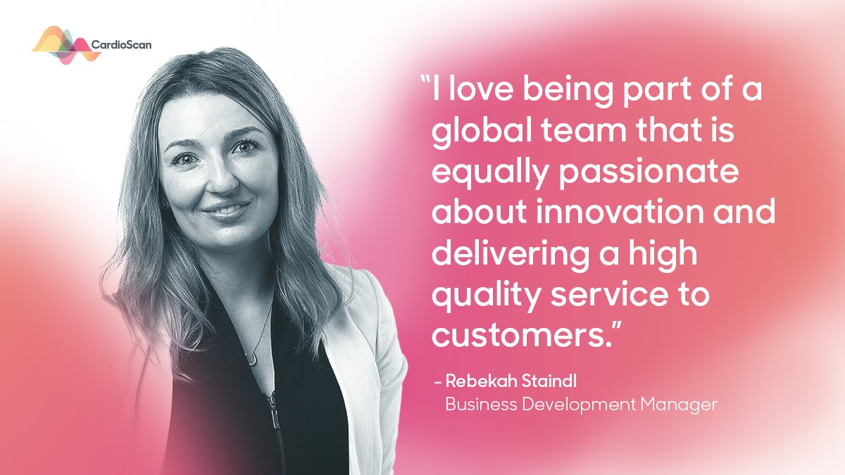 cardioscanAU's tweet photo. Meet Rebekah, a competitive Equestrian and dedicated Business Development Manager here at CardioScan. With over 5 years of service, Bek's positivity and drive can be recognised in the relationships she builds and the quality of her work. #IWD2021 #Womenintech #Cardiology https://t.co/8znqBorjk9