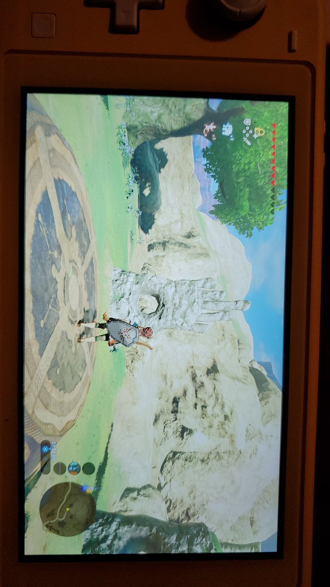 ChagoLBoricua's tweet photo. Am I the only one who sees what I think I see? #ZeldaBreathoftheWild ☠️🤣 https://t.co/xMUASEChjC