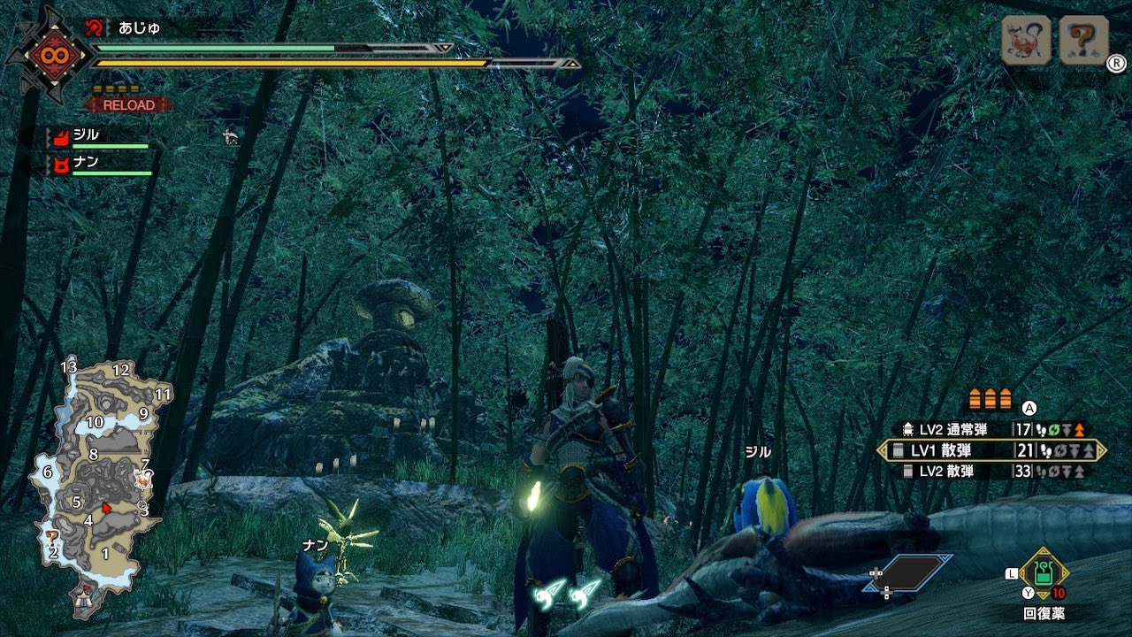 人呼んでアジュールって知ってる モンハンライズ 唐傘を放置して 大社跡の探索ツアー をやりつつ 整備の前のイズチ退治 と 里長フゲンのおつかい をクリア O O イズチの装備 ハンターライフル を作成 後はカメラも 遅い にしたらdqx に