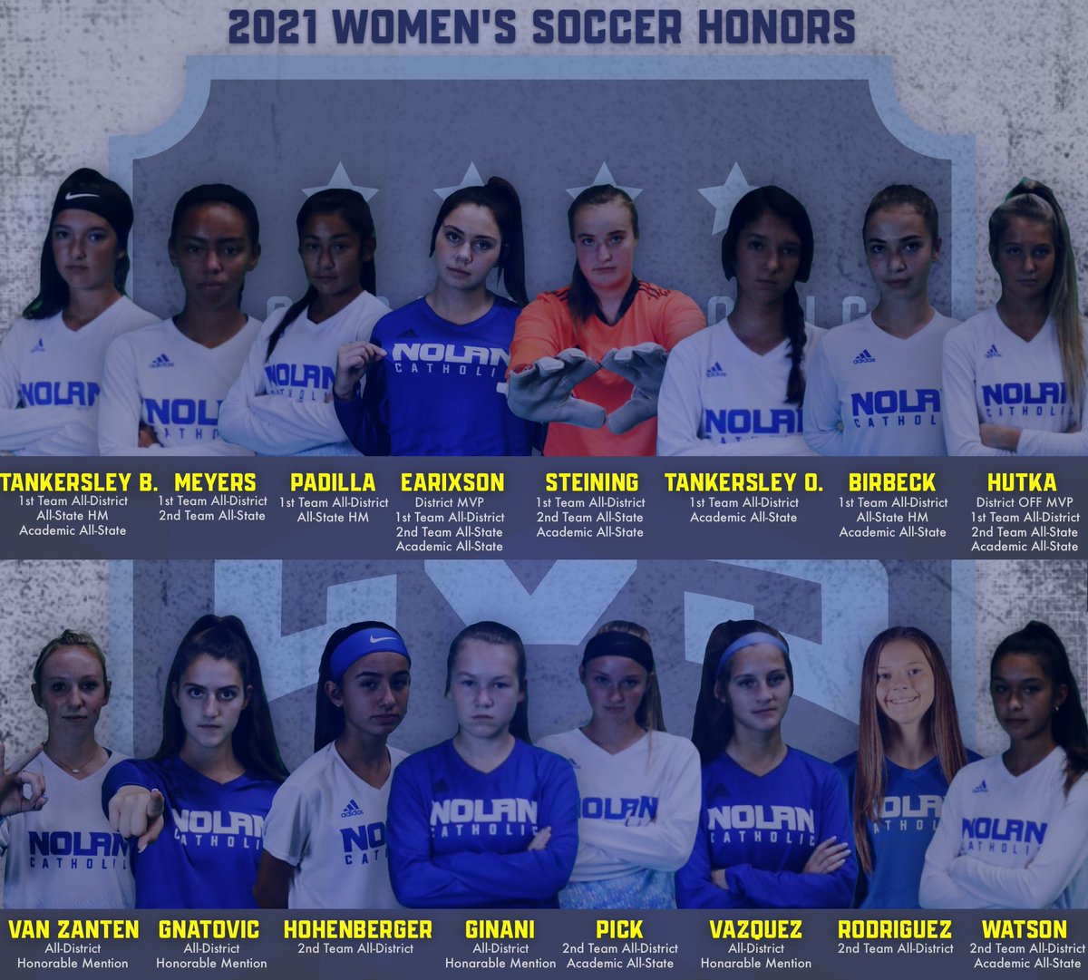 Congrats to the LVSers gaining top honors this season!! A whopping 1️⃣6️⃣ players on the list!! #lvsCULTURE #HighBar