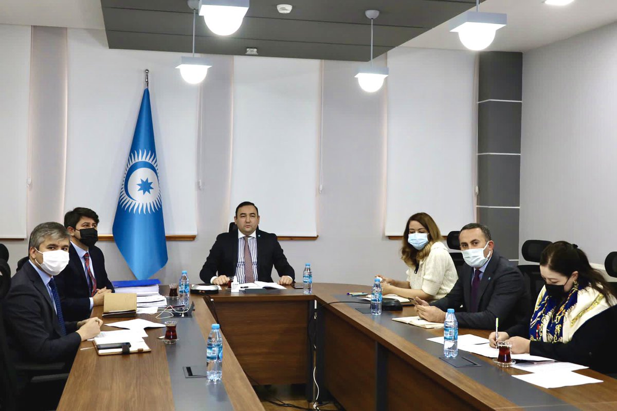 AMirvokhid's tweet photo. I was honored to chair together with @omerkocaman on a rotating basis the 26th on-line meeting of the @TurkicCouncil Senior Officials Committee held on 29-30 March 2021.
We held discussions&prepared the draft #TurkistanDeclaration to be adopted at the upcoming TC Informal #Summit https://t.co/hdFv1HY0Em