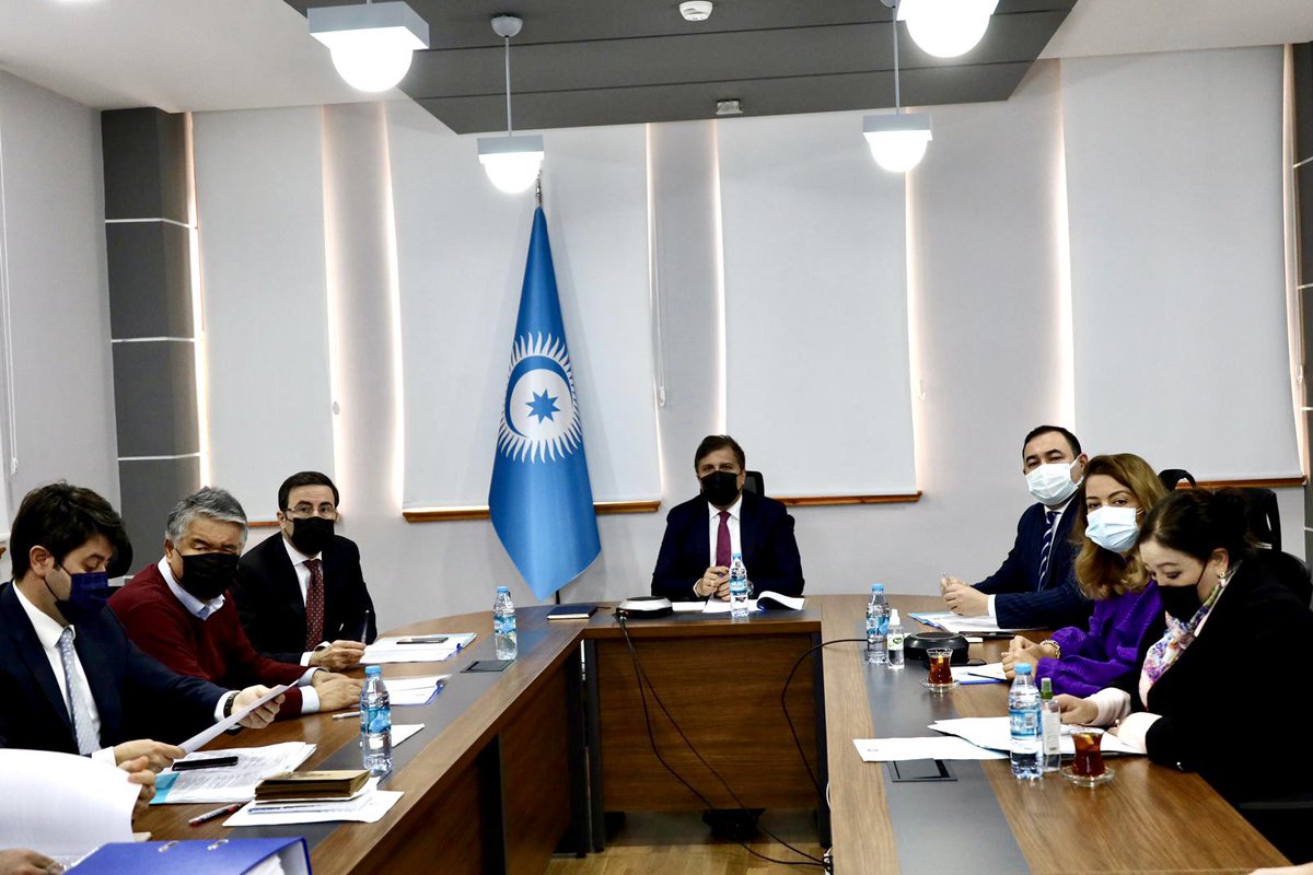 AMirvokhid's tweet photo. I was honored to chair together with @omerkocaman on a rotating basis the 26th on-line meeting of the @TurkicCouncil Senior Officials Committee held on 29-30 March 2021.
We held discussions&prepared the draft #TurkistanDeclaration to be adopted at the upcoming TC Informal #Summit https://t.co/hdFv1HY0Em
