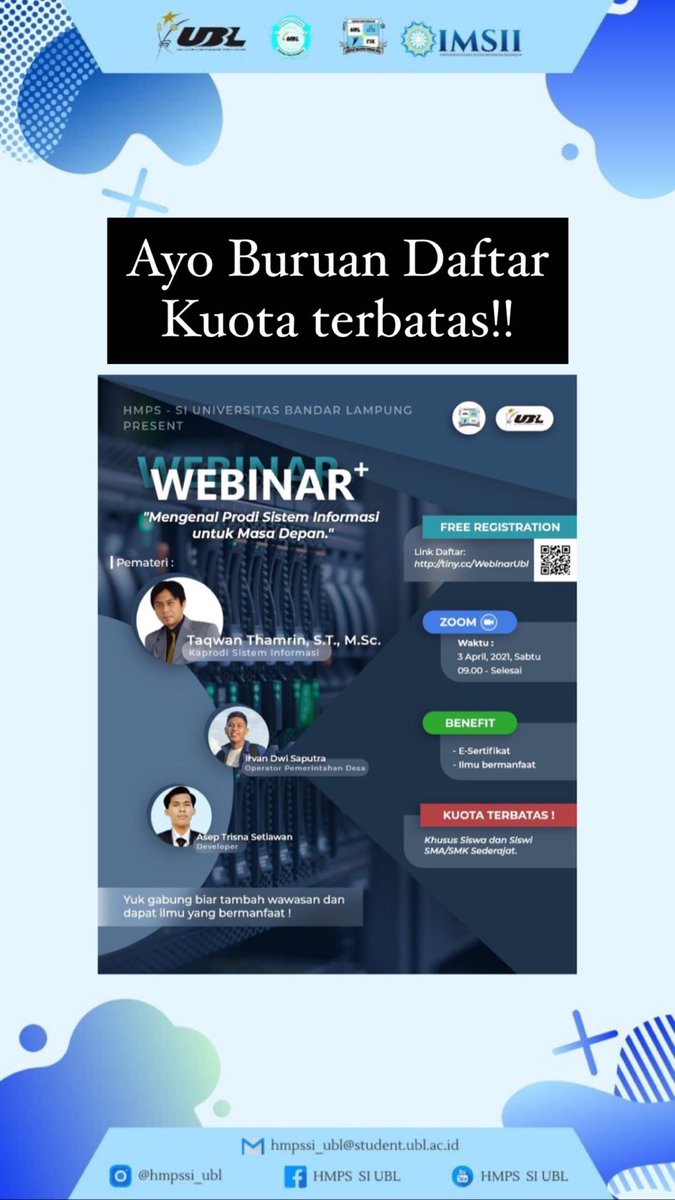 HMPS SI UBL (@hmpssi_ubl) on Twitter photo 