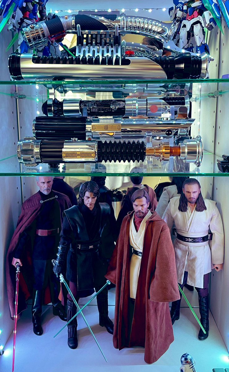 number_distance's tweet photo. ようやくhottoysに付随したセーバーが揃いました😌 https://t.co/PSUARVxYTS