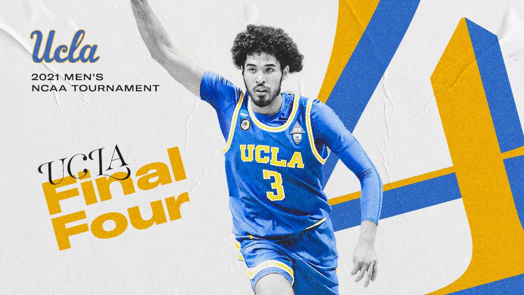 SportsCenter's tweet photo. First Four ➡️ Final Four

UCLA is just the second team to accomplish the milestone in men’s #NCAATournament history 🐻 https://t.co/T3BEfcFgFu