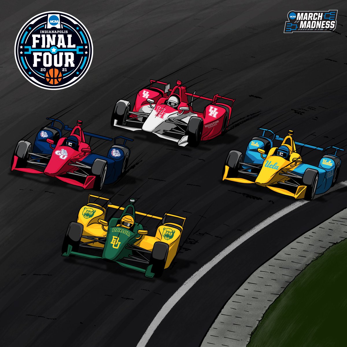 The #FinalFour stretch... 🏁

RT if your team is still dancing! #MarchMadness