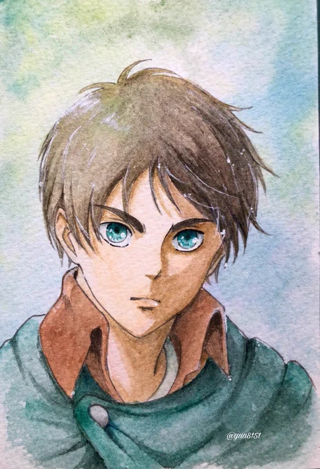 エレン誕の後夜祭を兼ねて、エレンまとめてみました。
お絵描き始めて2年、エレンは3枚しか描いてなかった?? 