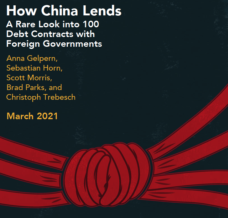 ChinaGSProject's tweet photo. Researchers closely examined 100 contracts between Chinese state-owned entities and government
borrowers in 24 developing countries that provides fascinating new insights into "how China lends": https://t.co/1ufUNM7VyQ https://t.co/RNetEK5tAH