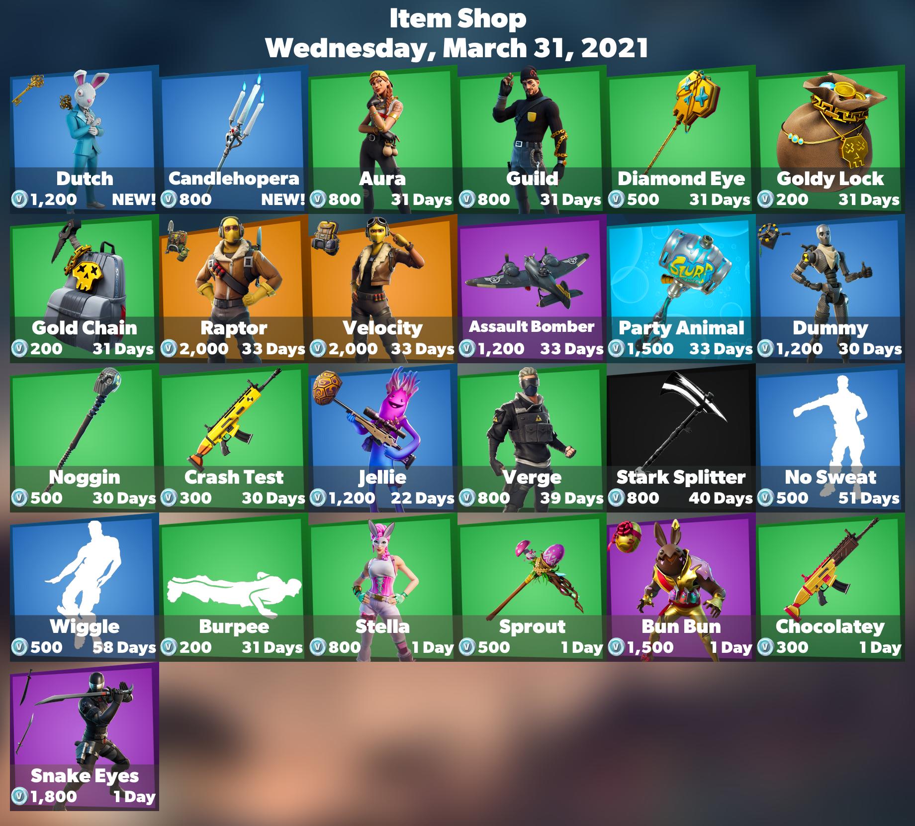 Ifiremonkey On Twitter Fortnite Item Shop Wednesday March 31 2021 Use Code Firemonkey To Support Me Epicpartner Https T Co Paakf2fxqc Twitter