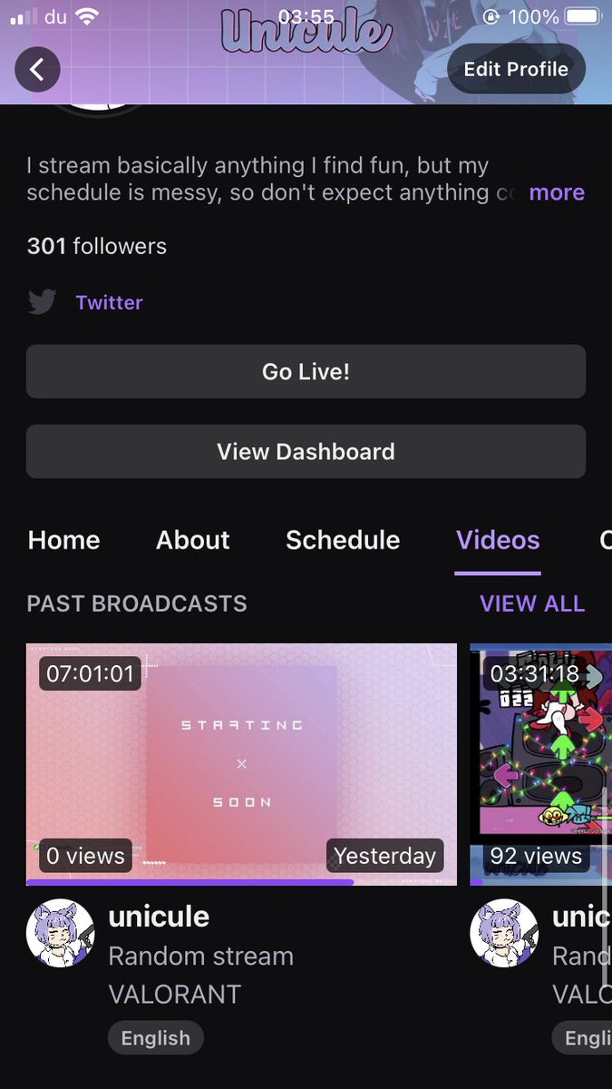 unicule_'s tweet photo. I may have done a 7 hour stream, but WE GOT 300 FOLLOWERS!!!! https://t.co/lti6hB40WB