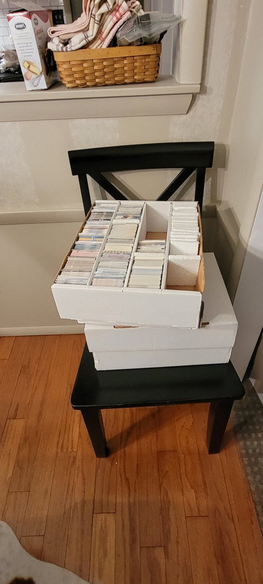 MegJackstadt's tweet photo. @guy_hebert please observe all these cards are you.  All the cards in the binder....you.  all the cards in the box (you guessed it) YOU! https://t.co/1fj4VTITku