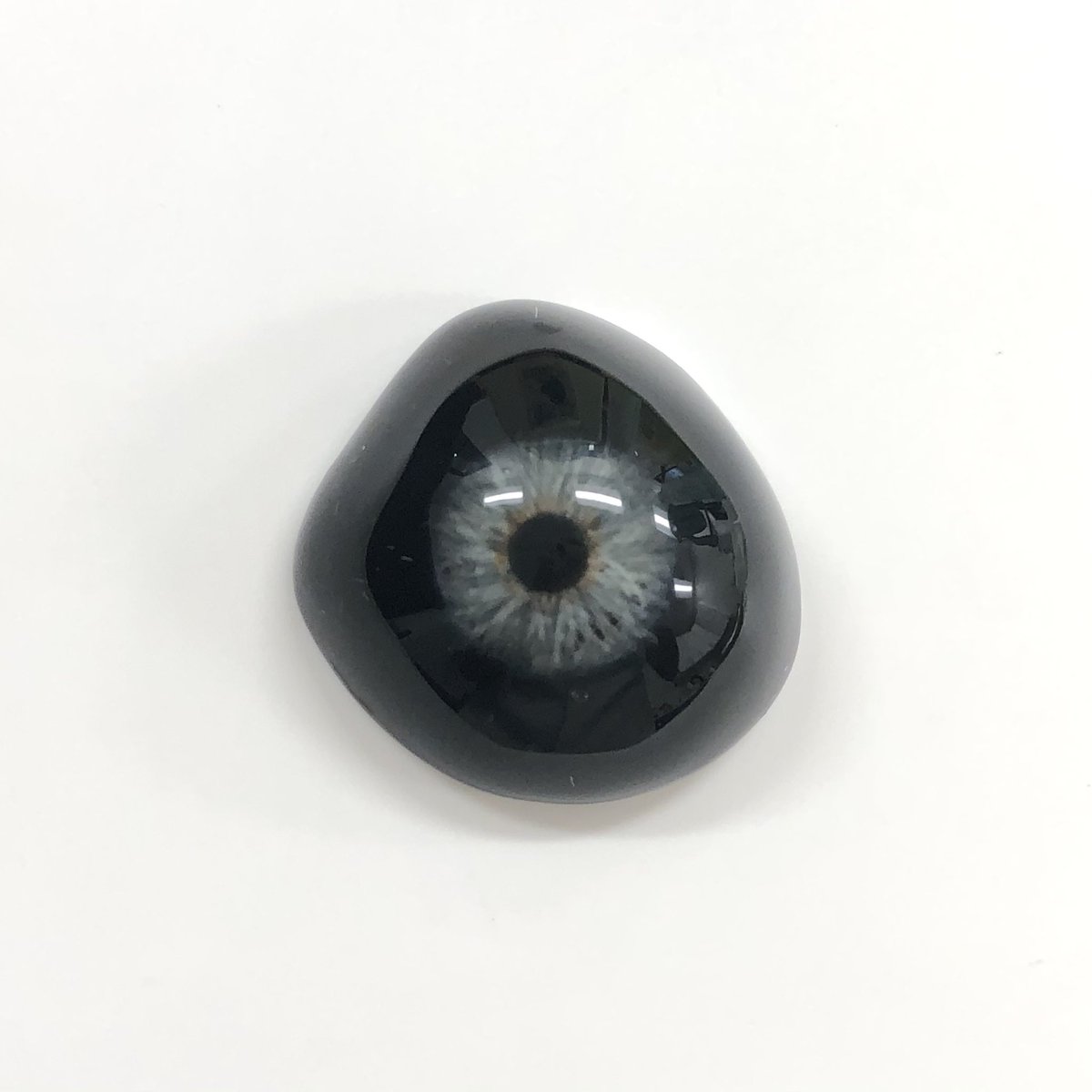 prostheticslab's tweet photo. One eye, two versions:
(posted with permission)
#ocularistry #prostheticeye #painting #artificialeye #scleralshell https://t.co/TVbfK66e4Z