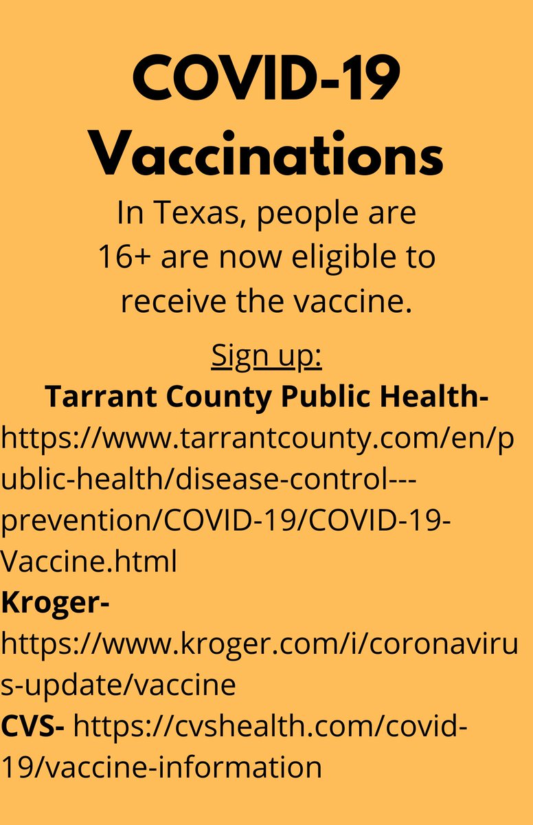 KClassOf2021's tweet photo. Vaccines are now being offered for people over the age of 16! https://t.co/rE3Vhrb0IA