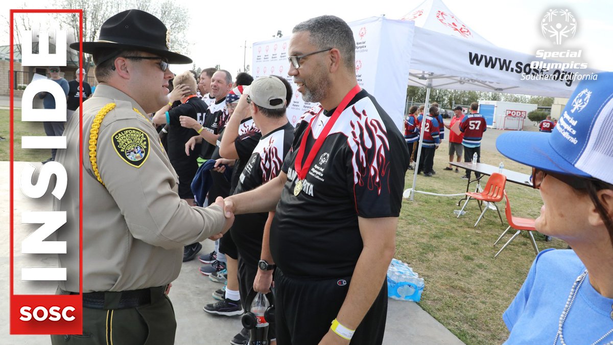 SOSoCal's tweet photo. #SOSCAthlete and Vons employee Colbert Williams is grateful to all of those who donate to SOSC because they have given him the opportunity to play sports and make friends. Read more about his 30+ years with Special Olympics here: https://t.co/DHA2gwUFTr. #WeAreSOSC #InsideSOSC https://t.co/oGuJeptVyy