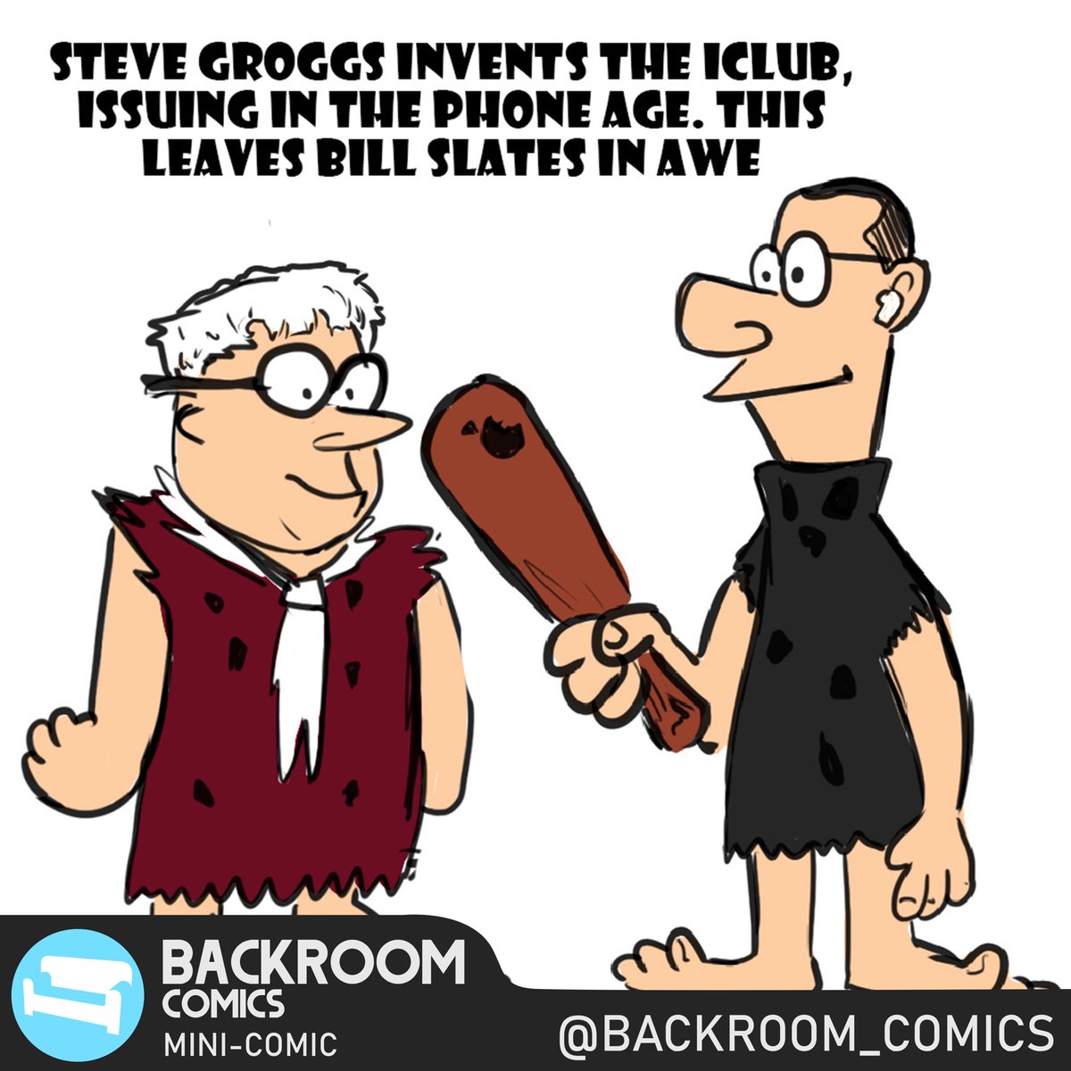 ComicsBackroom's tweet photo. The modern “Phone age” Company https://t.co/2dzhv21zJO