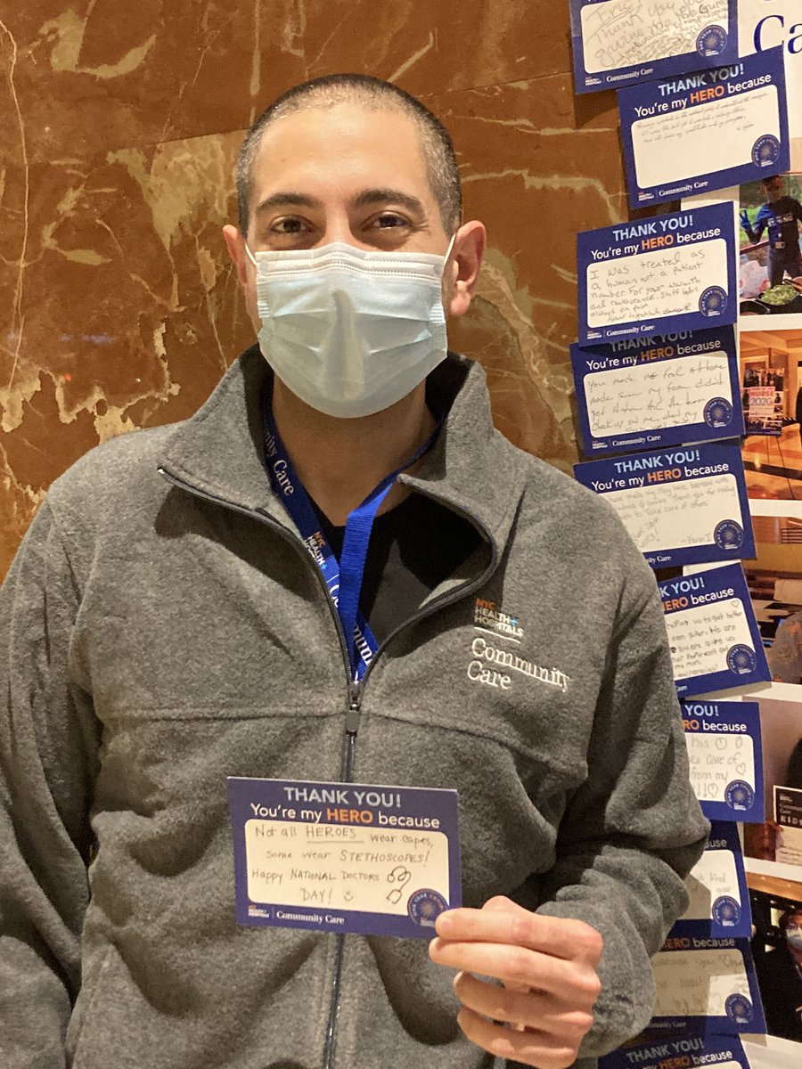 CommunityCareNY's tweet photo. On #NationalDoctorsDay, we continue to recognize our physicians who work tirelessly to support our care teams at the @NYCHealthSystem #NYCTestandTrace Take Care Hotels. 

Special thanks to Dr. Melamed @MM36 and Dr. Parikh for all that you do to keep New Yorkers healthy and safe. https://t.co/NLO96huBKQ