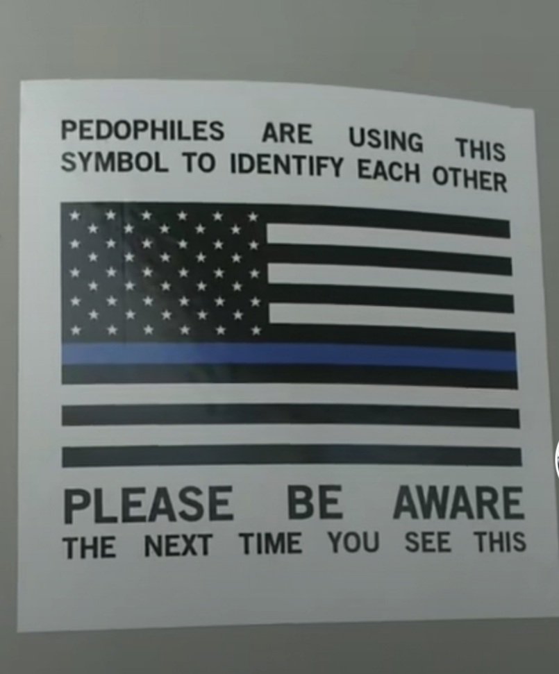Taybow_'s tweet photo. #ThinBlueLine #ThinBlueSkin #Patriots #QAnonCult https://t.co/wrvRjcxTXG