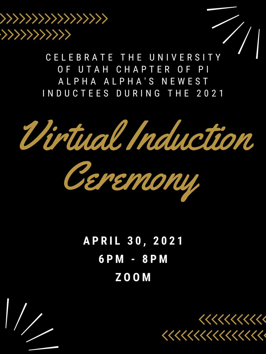 UtahPAA's tweet photo. Be sure to register today for our 2021 Virtual Induction Ceremony! https://t.co/L8O02GLA19 https://t.co/z0mOcidlLM