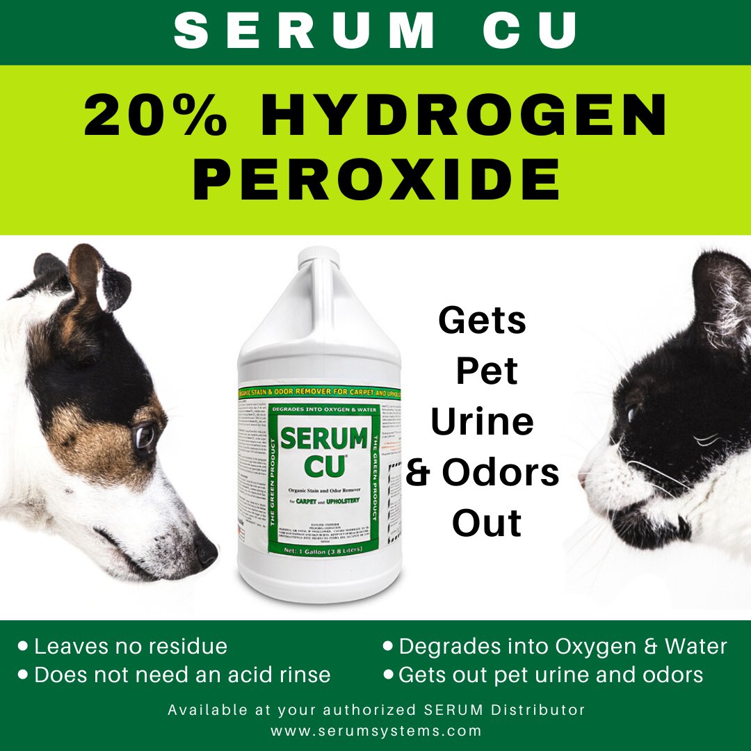 Serum Carpet &amp; Upholstery... The best product in the industry for pet urine and odor removal...