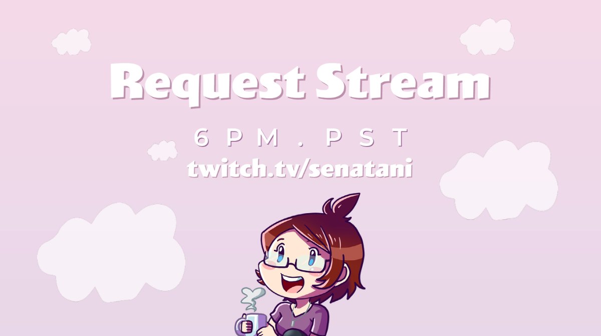 Senatani_art's tweet photo. Going live drawing sketch requests from chat! Come hang &amp; enjoy the chaos!

https://t.co/wZLq4x7Tae
#artstream #artrequests https://t.co/Sn8jBtv32V