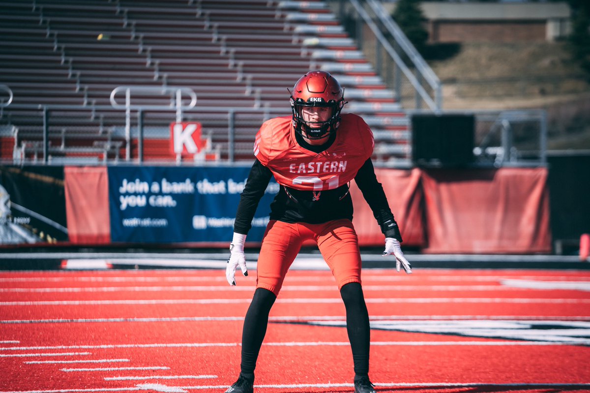 EWUFootball's tweet photo. Locked in and ready for this week #GoEags https://t.co/vFnkUUokkl
