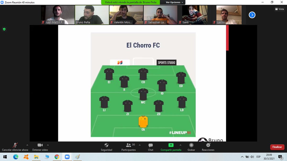 Charla sobre sistemas tácticos <a href="/chorrofc/">EL CHORRO F.C.</a> esperando vernos pronto. Enseñar desde la complejidad con herramientas que puedan ayudar a los futbolistas a mejorar!!! ⚽🤝