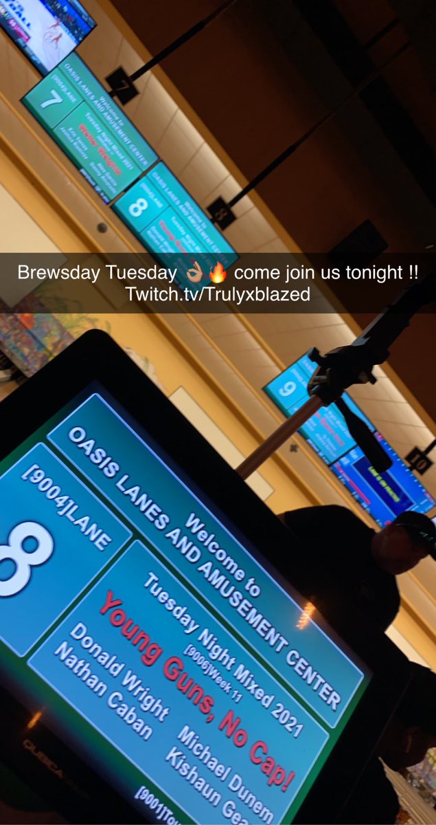 TrulyxBlazed's tweet photo. Brewsday Tuesday Baby we bout to go live !! Come tune in !! #Twitch #Bowling #SmallStreamerCommunity https://t.co/bK0ymbHlHV