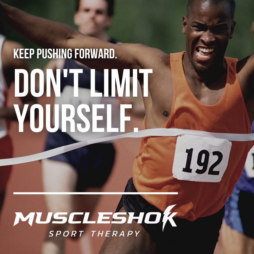 MuscleShok's tweet photo. MuscleShok will help you keep pushing forward with our sport therapy product line. Check it out at the link in our bio! https://t.co/fvfBn4w5iD