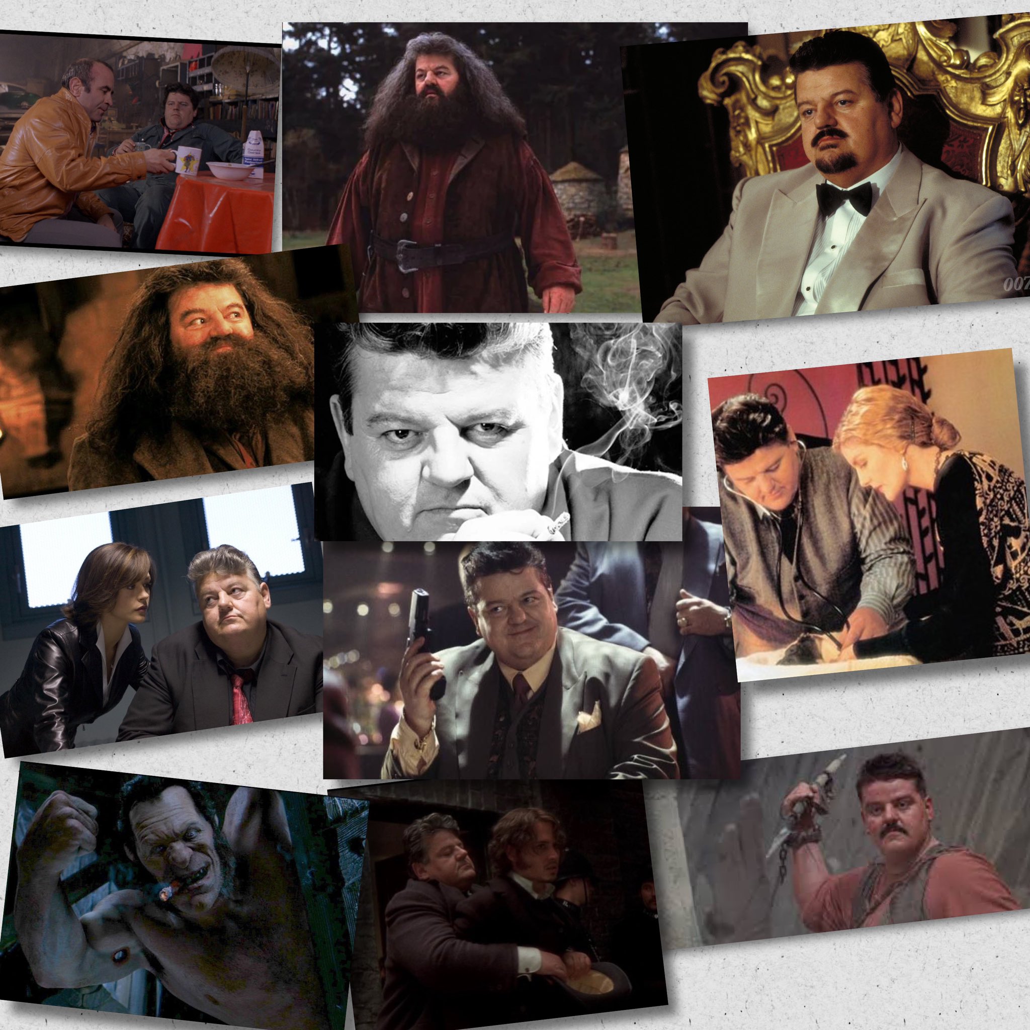 Hoy cumple 71 años Robbie Coltrane (Rubeus Hagrid en Happy Birthday 