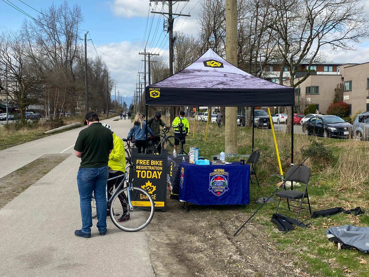 KOMCPC's tweet image. We had a busy day today registering over 78 bikes with @Project529BC With bike theft being on the rise this is a great way to help safeguard!

This is one of many that will be held in our district. Keep an eye on our page for future updates 🚴‍♂️🚴‍♀️🚵‍♀️🌤
#communitypolicing #project529