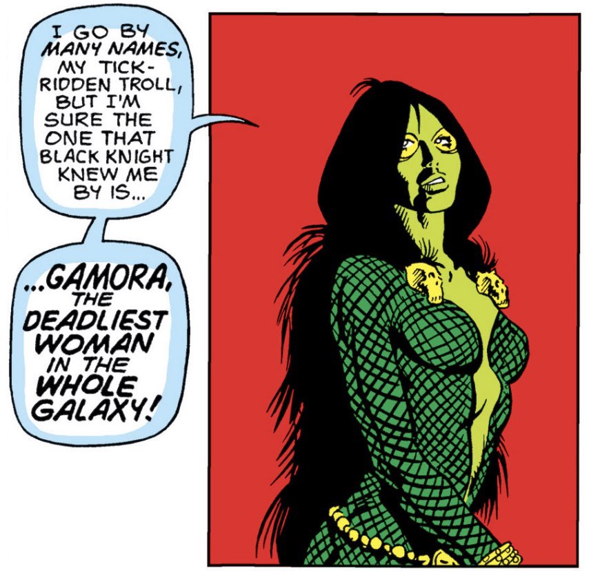 dano_cosmic's tweet photo. #Gamora
✨
#StrangeTales #181 (Vol. 1, 1975)
✨
W/A-#JimStarlin,I-#AlMilgrom,L-#TomOrzechowski
✨
#PipTheTroll #AdamWarlock #Magus #UniversalChurchofTruth #Marvel #MarvelComics #MarvelCosmic https://t.co/qnSEZ0czwn