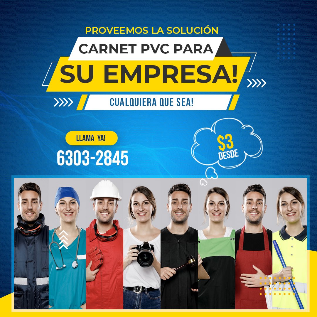 GuachoPerez's tweet photo. Impreso en PVC, variedad de diseños. Incluye toma de fotos con cámara profesional en nuestro estudio, y porta carnet de plástico, Opción desde 1 en adelante.
*$3 aplica para impresiones mayores a 10, precio regular $5. 

Mas detalles, escribirme al 6303-2845 https://t.co/lHiFwdNgep