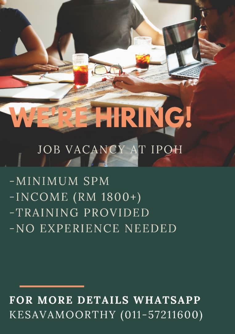 Jobs Vacancy In Ipoh