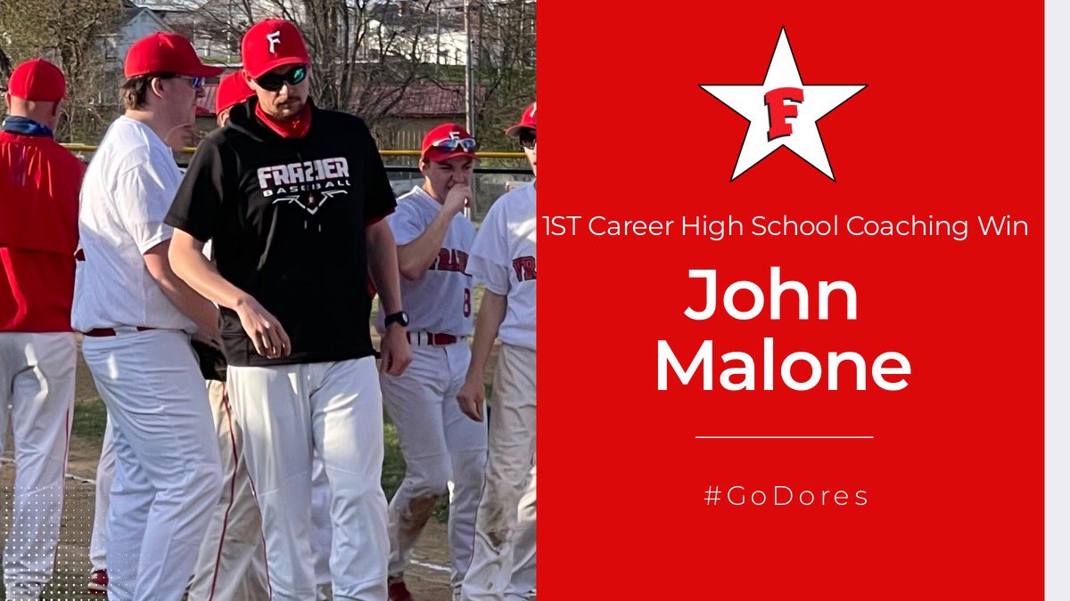 TheFrazierAN's tweet photo. Win number 1 of many for John Malone as the Dores downed Southmorland 5-2 for their first win of the year. Congrats Coach!! Good luck the rest of the way. 
#GoDores https://t.co/22CSPV0f5c