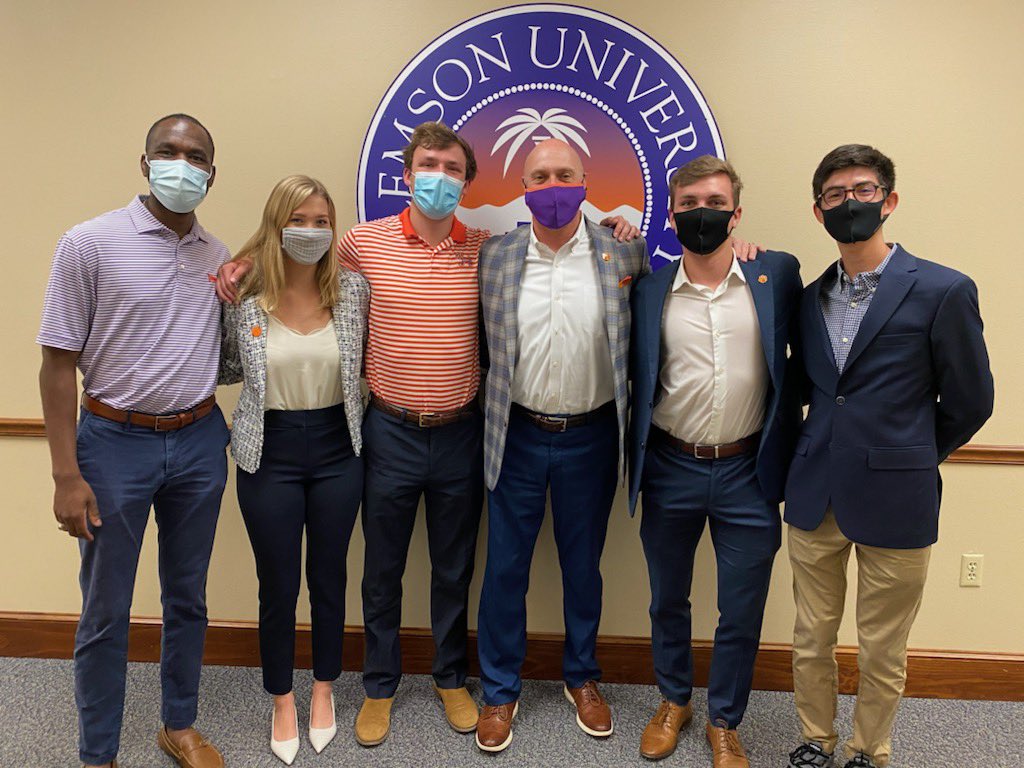 I was honored to meet with some of our <a href="/MYCUSG/">CUSG</a> leaders today. They do an outstanding job representing their fellow students.