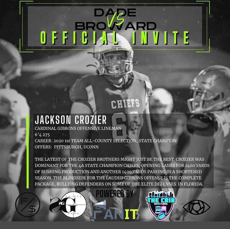 JacksonCrozier1's tweet photo. Thank you for the invite💯 @TheCribSouthFLA @Redskins32 @MattKnick https://t.co/1DZr6dxWB8