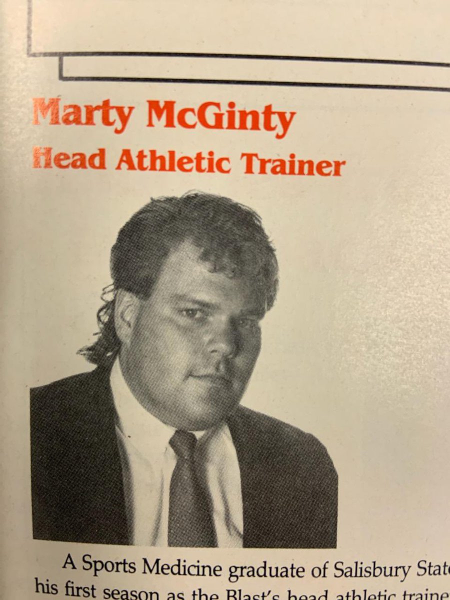 CurleyAthletics's tweet photo. Absolutely HUGE shoutout to @CurleyHS Athletic Trainer, Marty McGinty for National Athletic Training Month!! This man is a vital component to our community and we sincerely appreciate all of your time and hard work @NATA1950 @curleyfans #GOAT #NATM2021 🐐 🎉 https://t.co/t1MkhXDMue