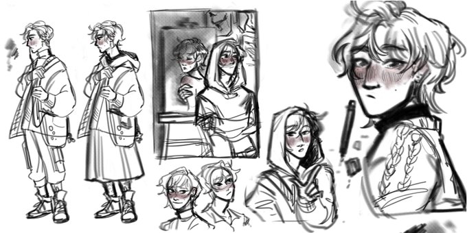 new oc mayhaps? studies done for class 