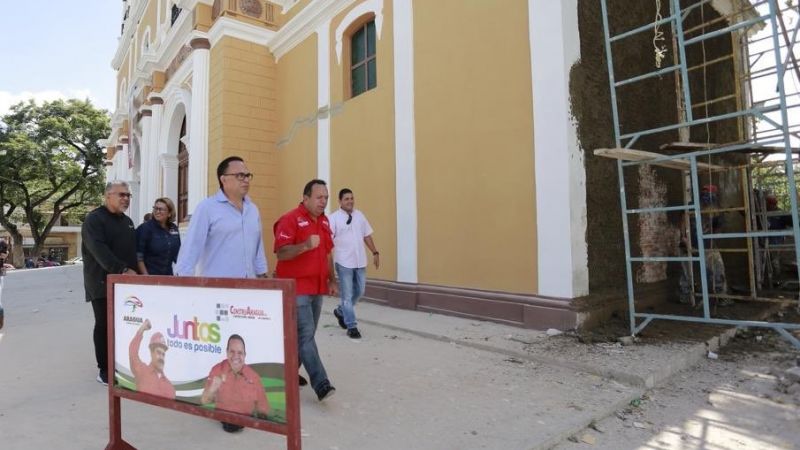 ConElMazoDando's tweet photo. Gobierno de Aragua inspeccionó tercera fase de rehabilitación de iglesia Nuestra Sra. de Candelaria https://t.co/NR2Ha0VU5y  #ElCovidNoEsJuegoCuidate https://t.co/Jqp2r7ZXXP