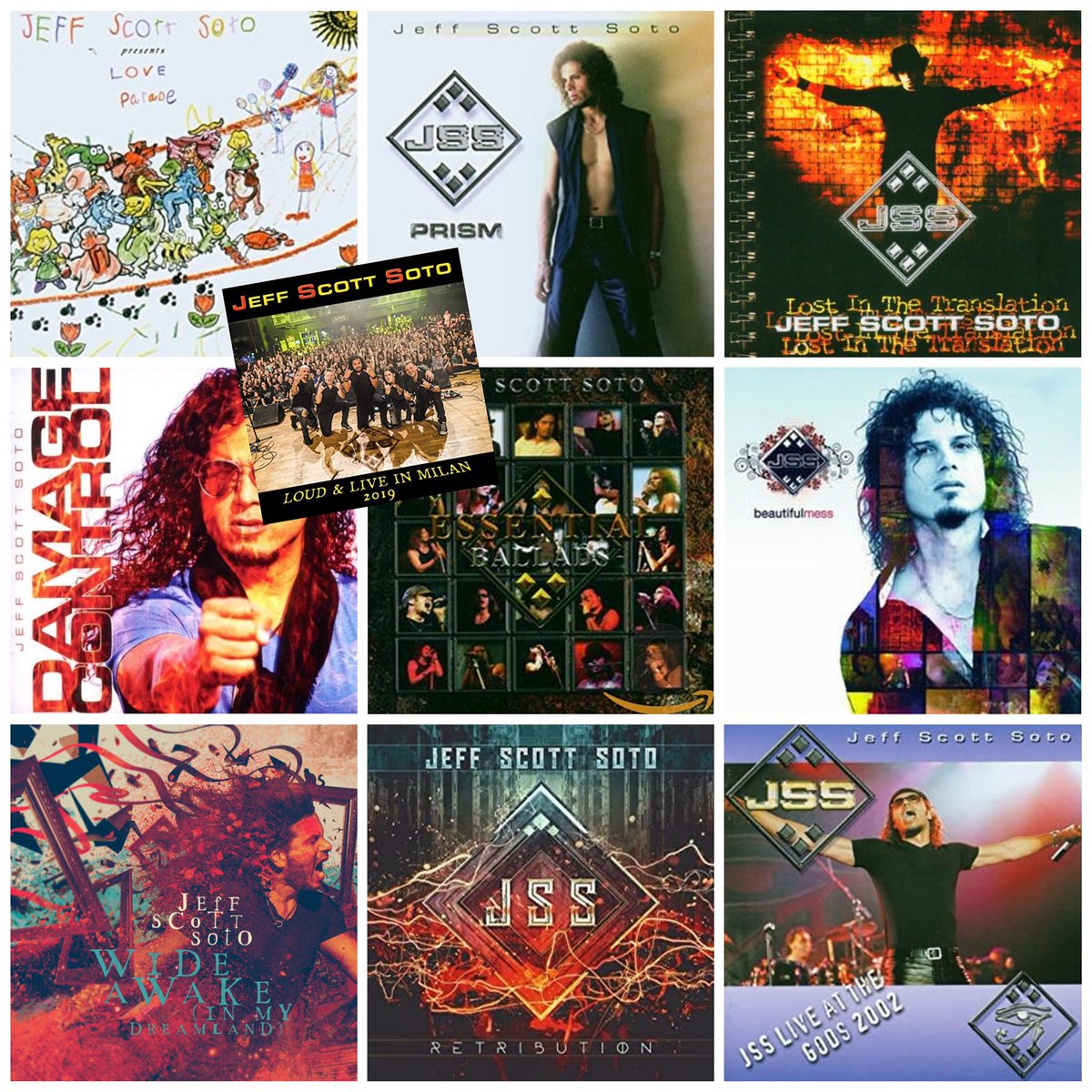 When looking at my achievements as a solo artist, I couldn't be more proud to have these collections as part of my life's blood, sweat and tears! Thank you all for allowing me to live out this dream for over 37 years and counting!