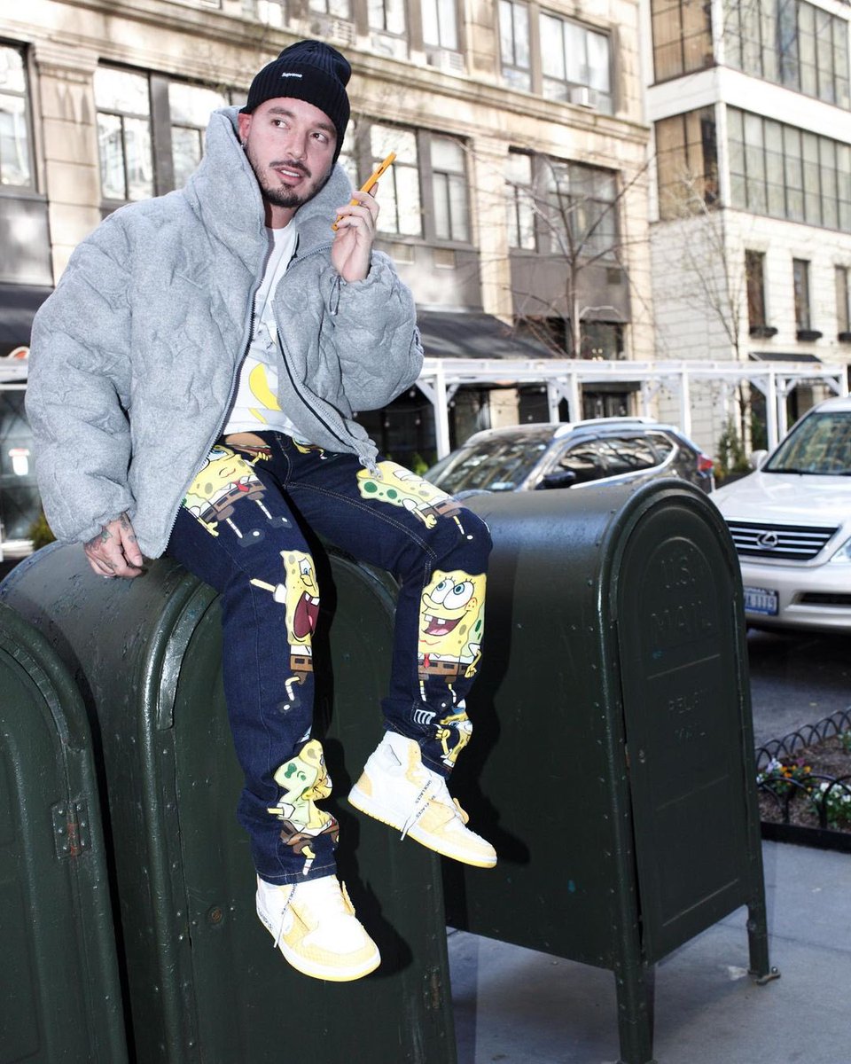 off white jordan 1 spongebob