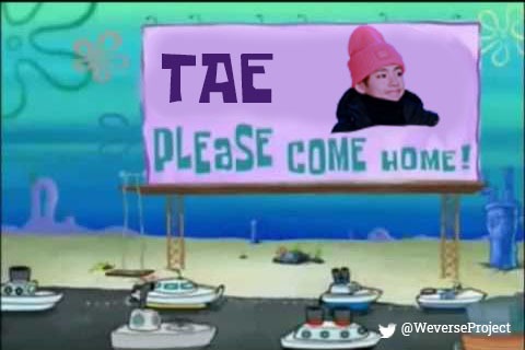WeverseProject's tweet photo. Temática Bob Esponja 😍😍😍 https://t.co/HvJlw2qKNF