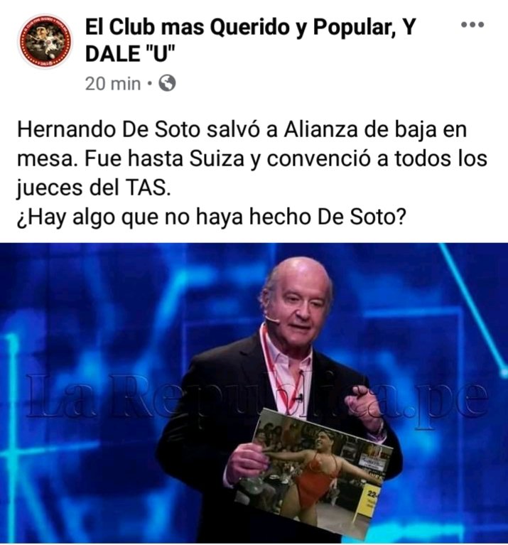 Junjocame's tweet photo. Lo que faltaba. #DebatePresidencial2021 #perudecide2021 #DeSoto https://t.co/PXUN0m7n9s